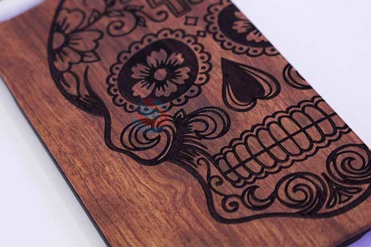 Skull Pattern Wood Mobile Phone Shell Phone Case For iphone6/6 Plus