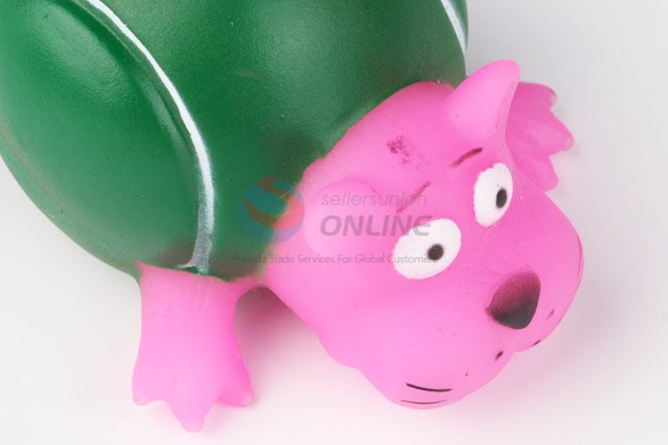 High Quality Dog Toy Squeaky Pet Vinyl Toy in Tortoise Shape