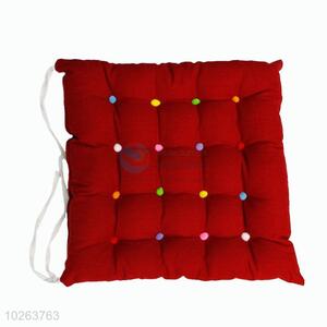 Lovely top quality low price red seat cushion