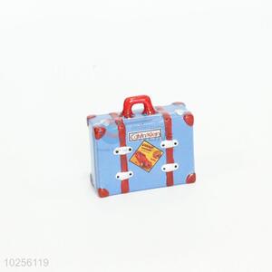 Promotional cute luggage shape dolomite money box 10.8*4.2*10cm