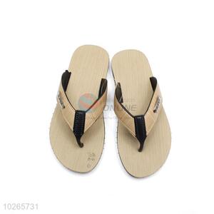 Nice Wooden Color Summer Slippers for Sale