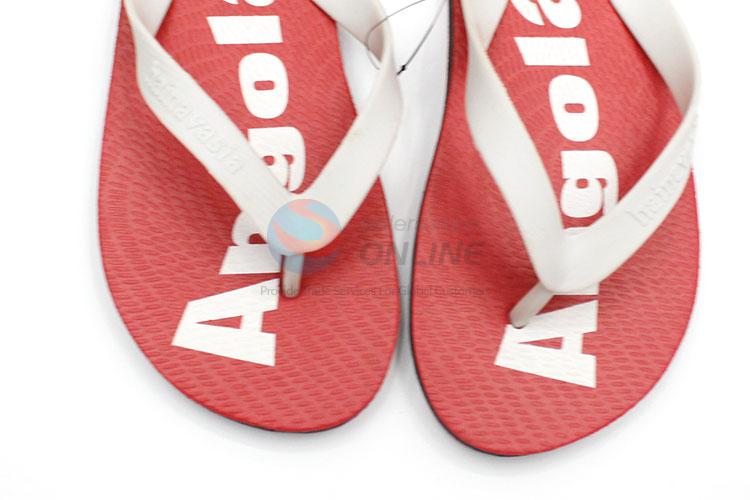 Promotional Red Summer Slippers for Sale