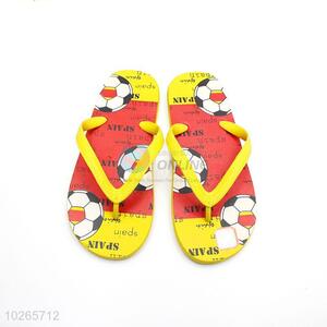 Fashionable Football Printed Summer Slippers for Sale