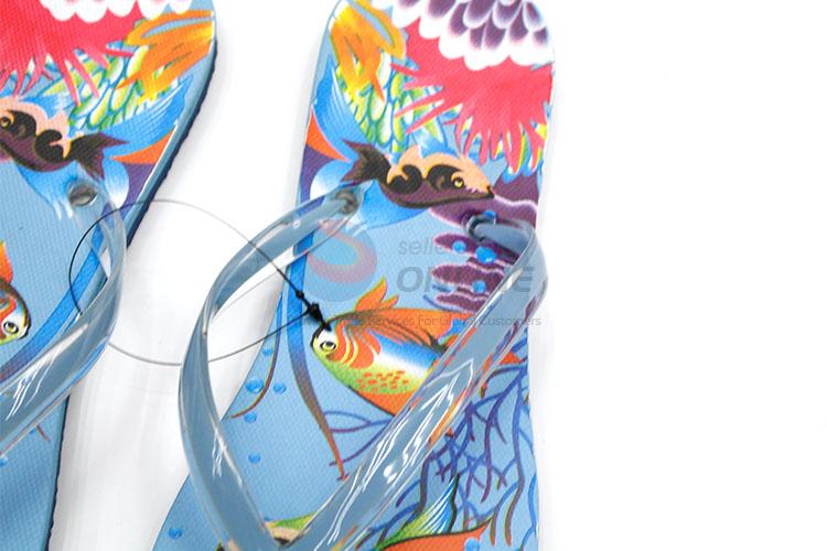 Nice Design Fish Printed Summer Slippers for Sale