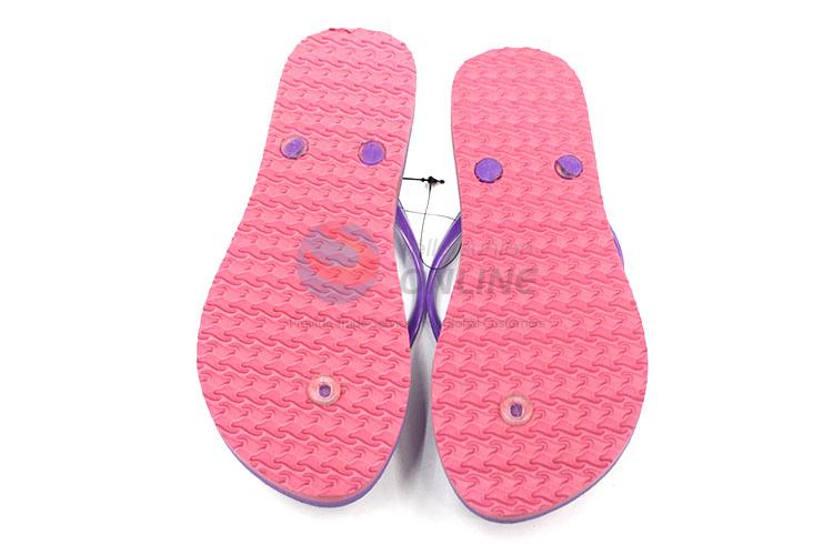 Factory Wholesale Purple Summer Slippers for Sale