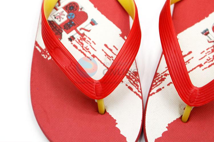 Promotional Nice Red Summer Slippers for Sale