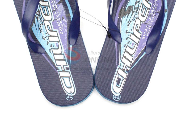 New Product Dark Blue Summer Slippers for Sale