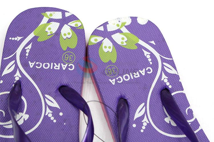 Wholesale Supplies Purple Summer Slippers for Sale