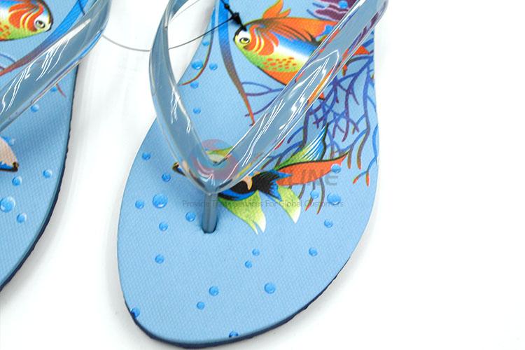 Nice Design Fish Printed Summer Slippers for Sale