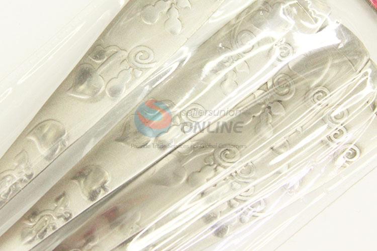 Wholesale cute simple cheap 6pcs spoons