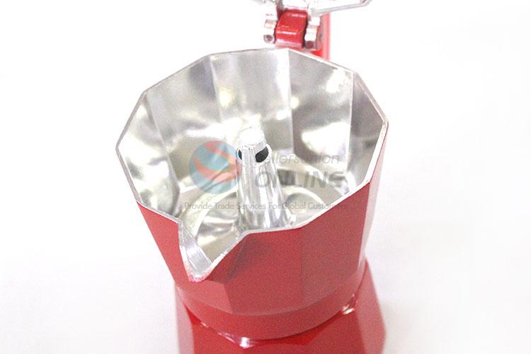 Delicate Design Espresso Coffee Maker Fashion Aluminum Coffee Pot