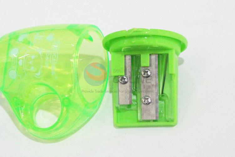Fashion style low price cool cup shape 4pcs pencil sharpeners
