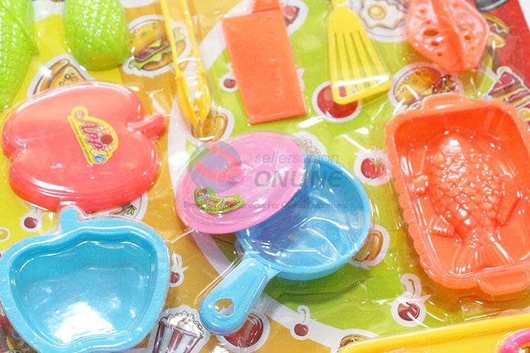 New Arrival Role Play Kids Plastic Kitchenware Toys