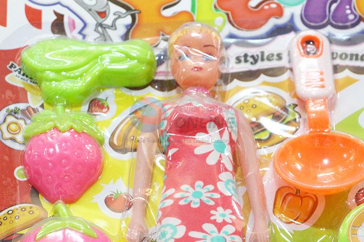 Hot Sale Preschool Educational Plastic DIY Kitchenware Toy
