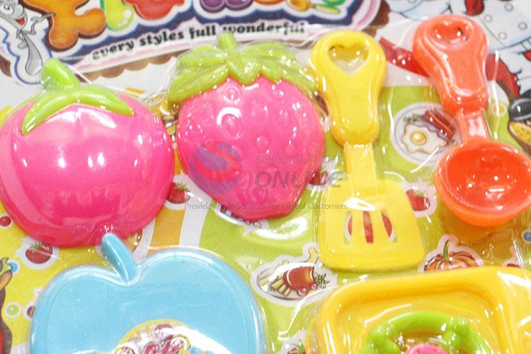 Cheap Price Preschool Educational Plastic DIY Kitchenware Toy
