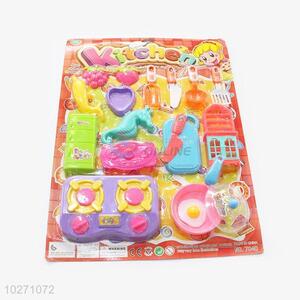 High Quality Children Toy Plastic Kitchenware Cooking Set