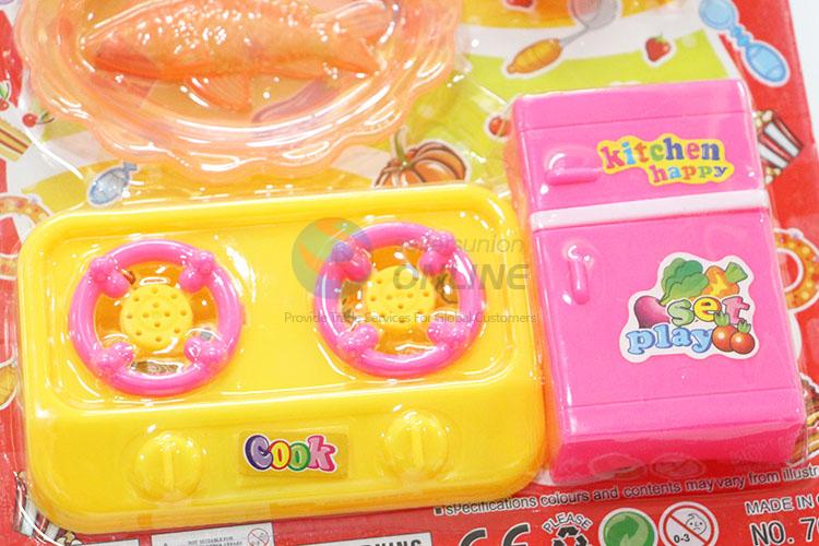 Hot Sale Plastic Kitchenware Toy Toys Kitchen Play Set
