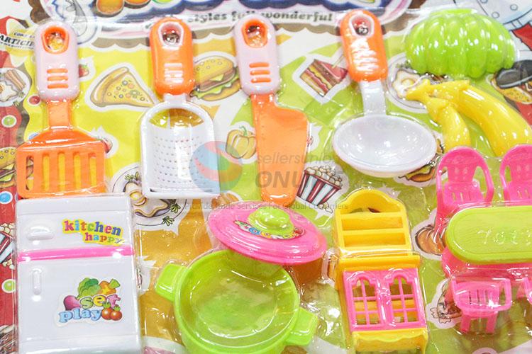 Best Selling Role Play Kids Plastic Kitchenware Toys