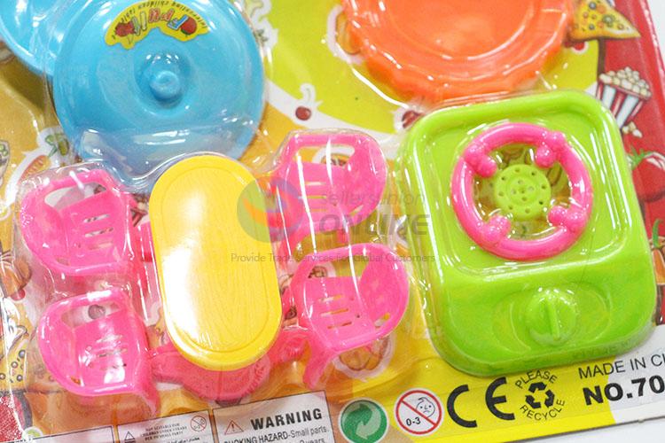 Factory Direct Role Play Kids Plastic Kitchenware Toys