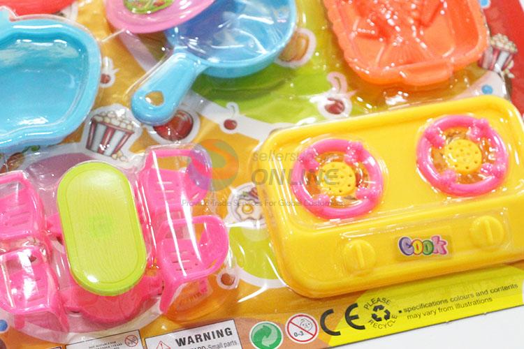 New Arrival Role Play Kids Plastic Kitchenware Toys