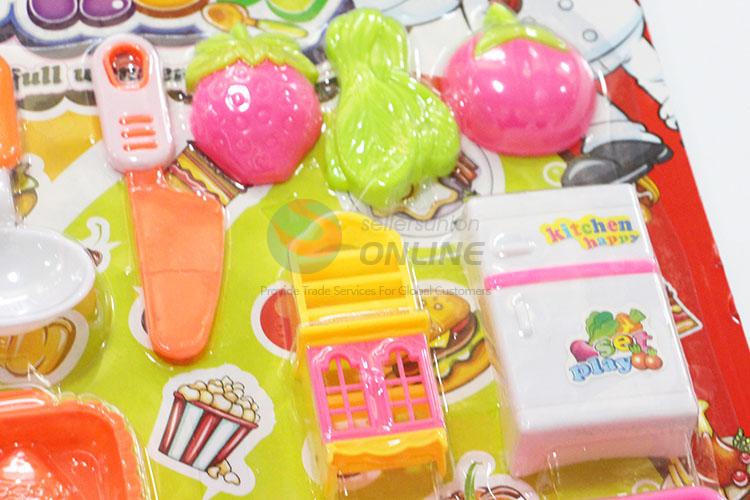 High Quality Role Play Kids Plastic Kitchenware Toys