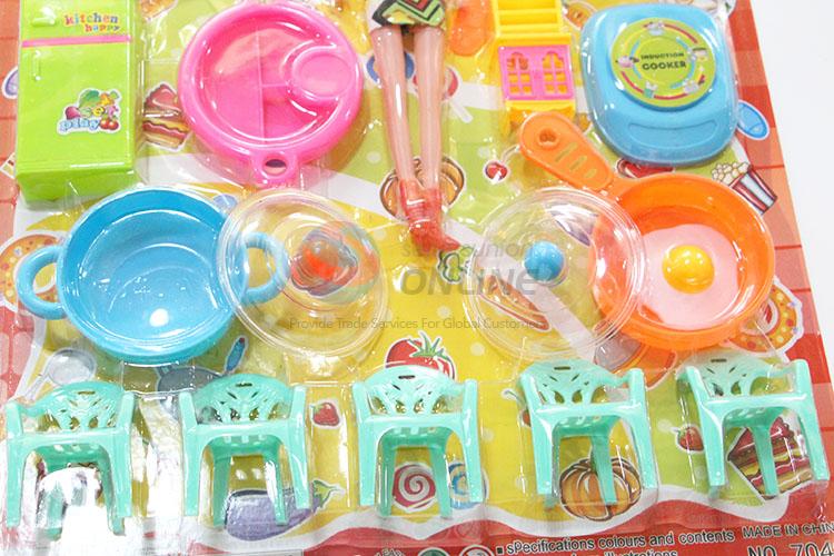 Hot Sale Plastic Kitchen Set Plastic Kitchenware Toy