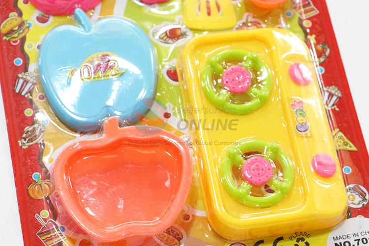 Cheap Price Preschool Educational Plastic DIY Kitchenware Toy