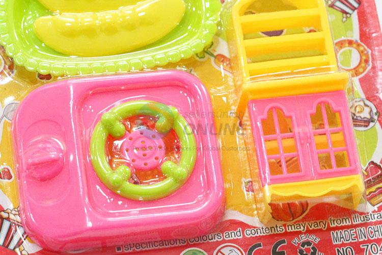 Promotional Gift Plastic Kitchenware Toy Toys Kitchen Play Set