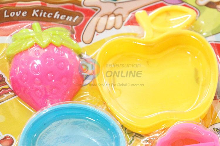 Children Toy Plastic Kitchenware Cooking Set with Low Price