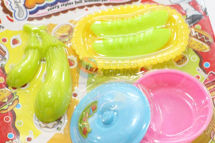 Wholesale Role Play Kids Plastic Kitchenware Toys for Promotion