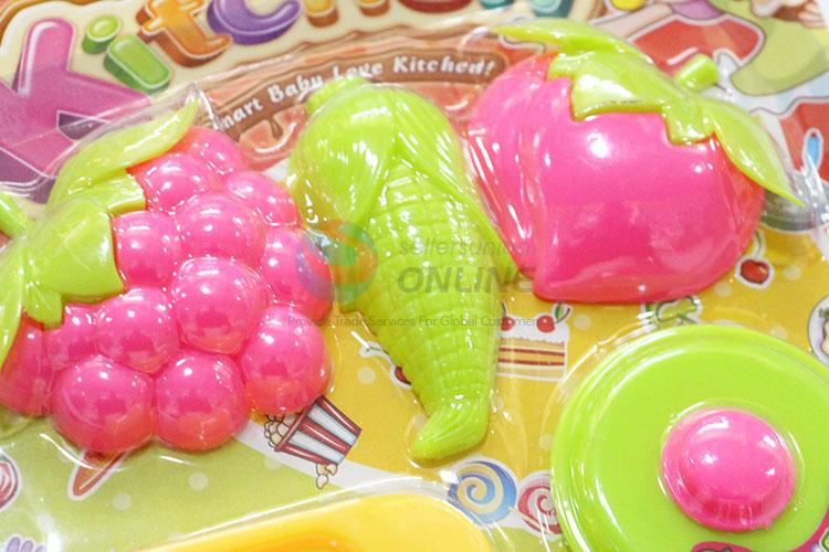 2017 Hot Kitchenware Toy Kids Kitchen Set Plastic Cooking Toy