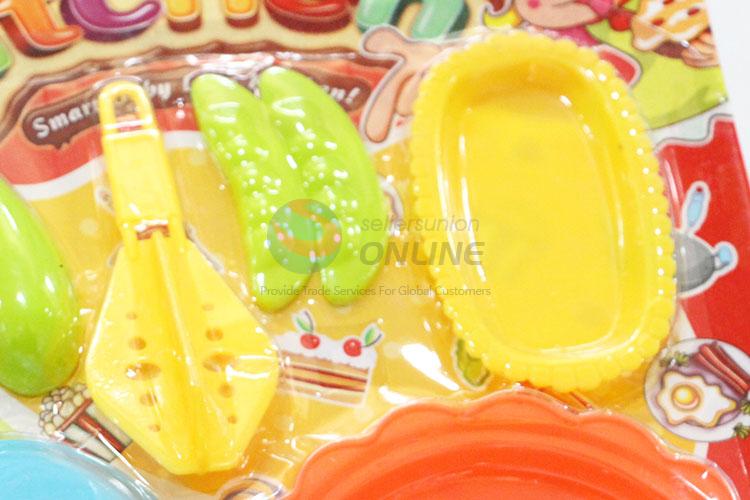 Latest Arrival Plastic Kitchen Set Plastic Kitchenware Toy
