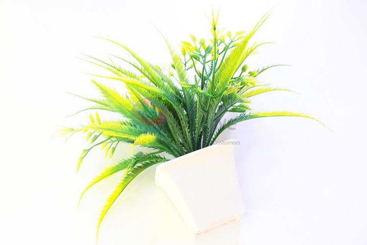 Cheap wholesale high quality artificial flower pot/fake potted plant