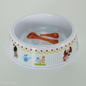 Custom Pet Bowls Color Printing Melamine Pet Feeder