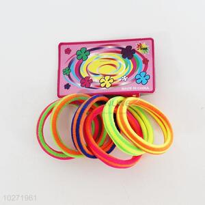 Latest Design Elastic Nylon Hair Ring for Girls