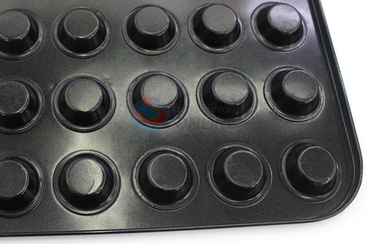 High Quality Cake Mold 24 Holes Cupcake Pan Iron Bakeware