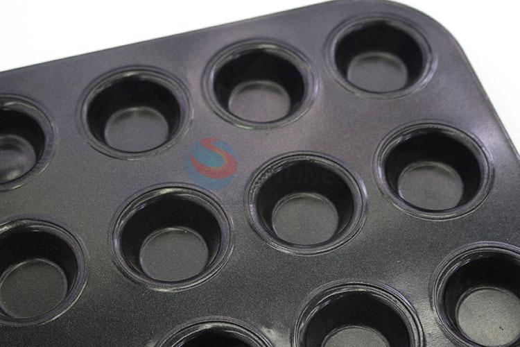 High Quality Cake Mold 24 Holes Cupcake Pan Iron Bakeware