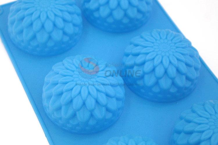 Best Quality Chrysanthemum Flower Shape Silicone Cake Mould Biscuit Mould