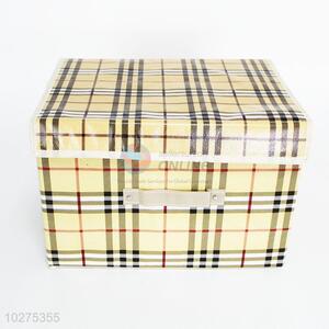 Good quality high sale grid pattern storage box