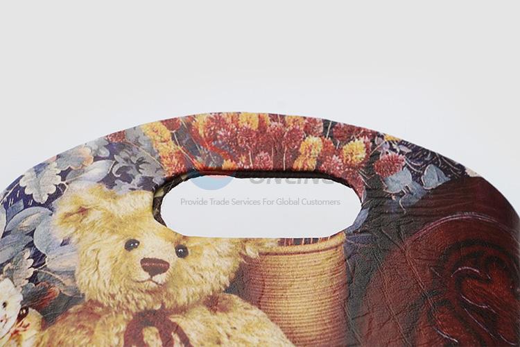 Advertising and Promotional Bear Pattern PU Hand Bag