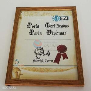 A4 Photo Frame/Picture Frame for Certificate