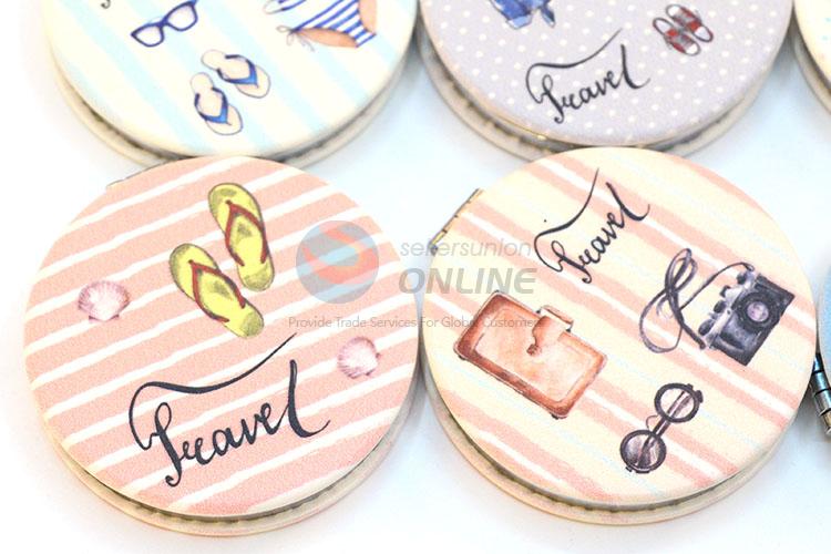 Decorative Nice Round Pocket Cosmetic Mirror for Sale