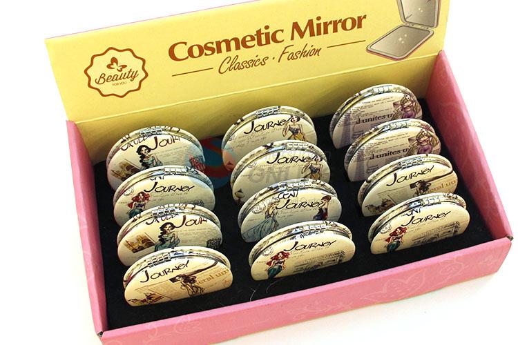 Factory Direct Round Pocket Cosmetic Mirror for Sale