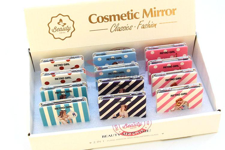 Factory Hot Sell Square Pocket Cosmetic Mirror for Sale