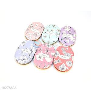 Popular Flower Pattern Pocket Cosmetic Mirror for Sale