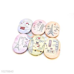 Great Building Printed Pocket Cosmetic Mirror for Sale