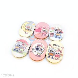 Hot Sale Cartoon Pattern Pocket Cosmetic Mirror for Sale