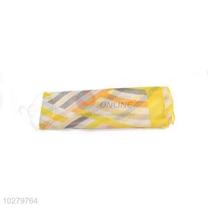 Promotional Yellow Voile Scarf for Women