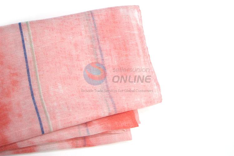 Nice Design Light-colored TR Cotton Scarf for Women
