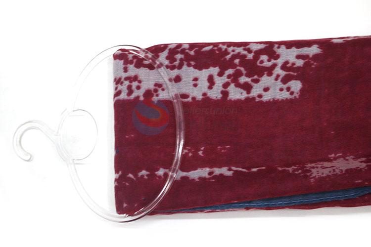 Cheap Price Red TR Cotton Scarf for Women